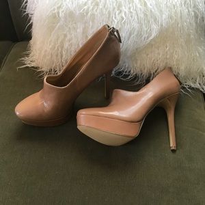 Nine West platform ankle heels
